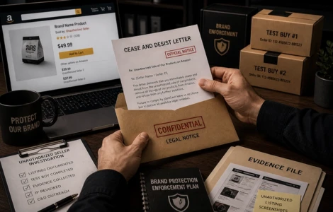 Sending Cease and Desist Letters to Unauthorized Amazon Sellers 1 Sending Cease and Desist Letters to Unauthorized Amazon Sellers