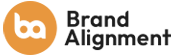 Logo brand alignment