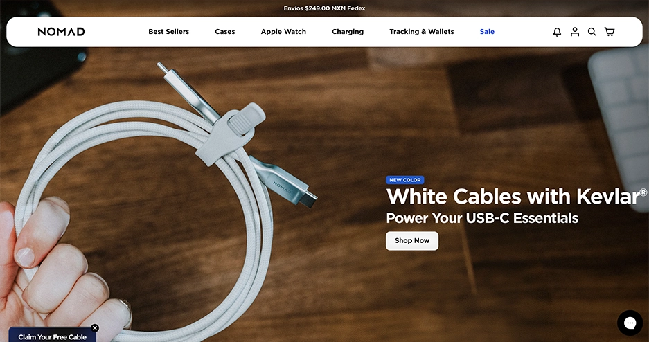 10 Small Brands on Amazon Crushing Their Competitors 1 nomad goods website