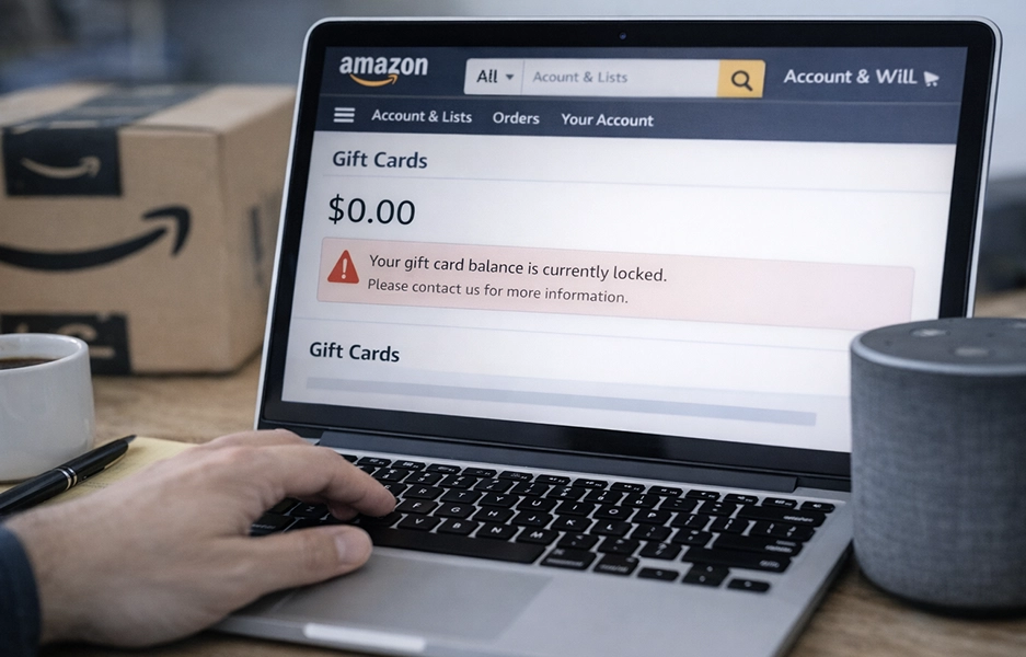 Why Did Amazon Lock My Gift Card Balance?