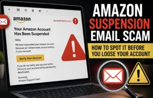 Amazon Suspension Email Scam: How to Spot It Before You Lose Your Account Amazon Suspension Email scam
