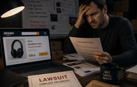 Can I Sue an Amazon Unauthorized Reseller? 3 Can I sue an Amazon unauthorized reseller? Learn when legal action is possible and what actually works.
